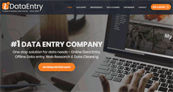 Desktop Screenshot of idataentry.us