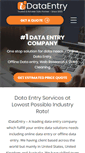 Mobile Screenshot of idataentry.us